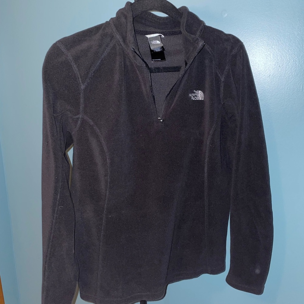The north face polyester sweater. Size M.